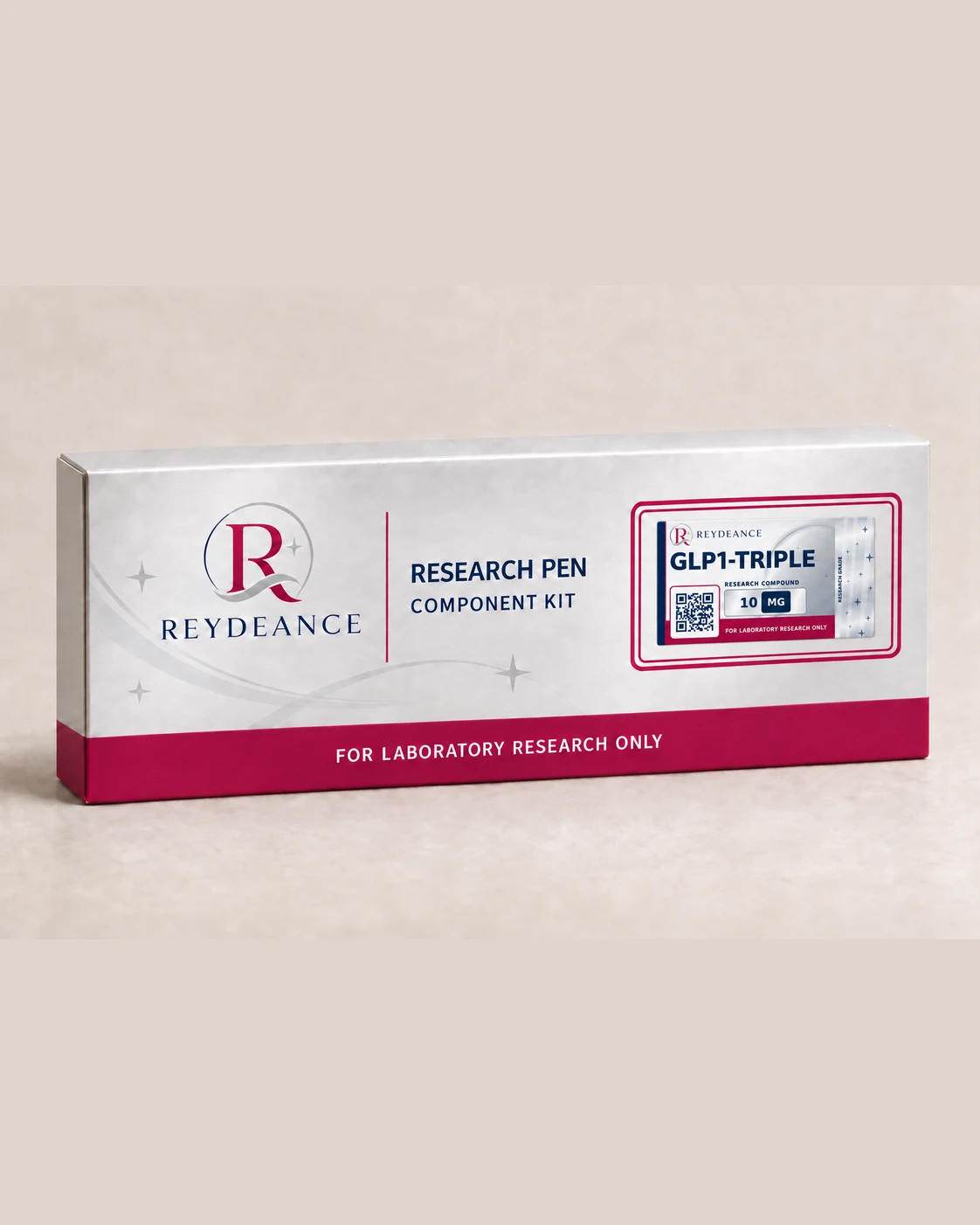 GLP1-TRIPLE (Reta) Pen 10mg — labelled pen box, product photograph