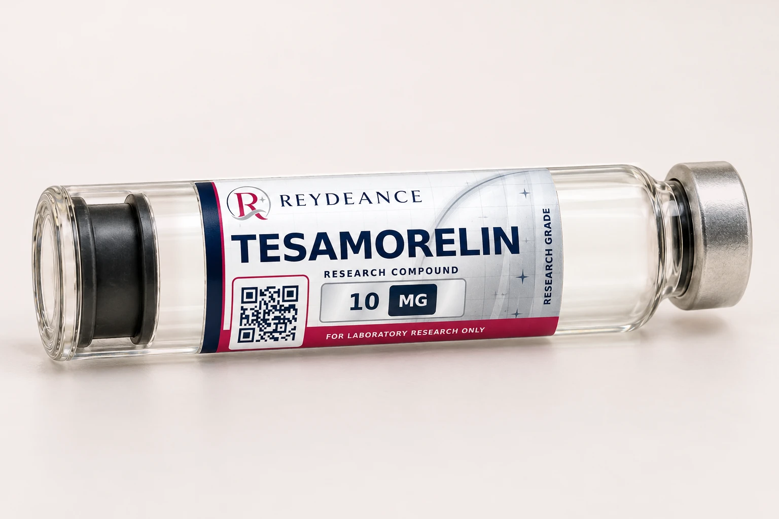 Tesamorelin Cartridge 10mg — labelled cartridge, product photograph