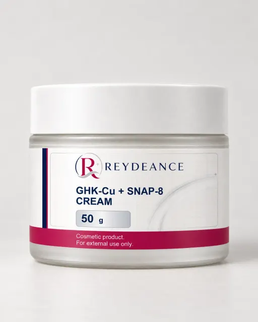 GHK-Cu + SNAP-8 Cream 50g — labelled product, product photograph