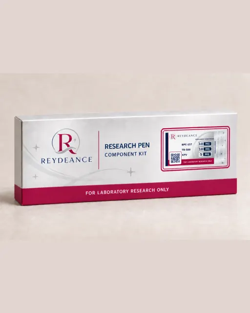BPC-157 x TB-500 x KPV Pen — labelled pen box, product photograph