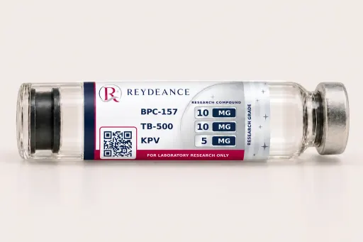 BPC-157 x TB-500 x KPV Cartridge — labelled cartridge, product photograph